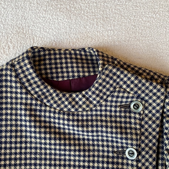 Vintage Wool Pea Coat, Size 3T - Picture 3 of 9